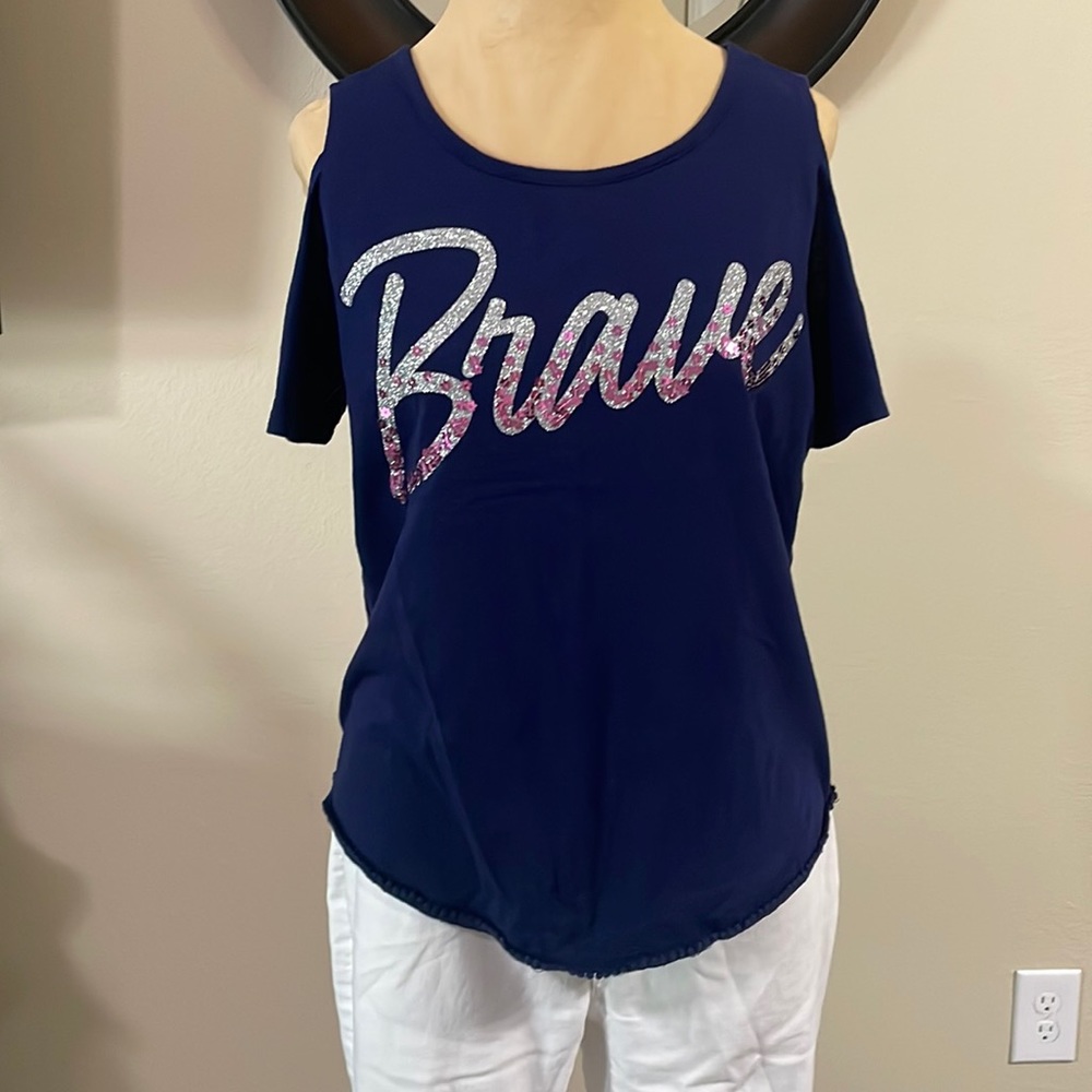 Justice Shirt - Cold shoulder